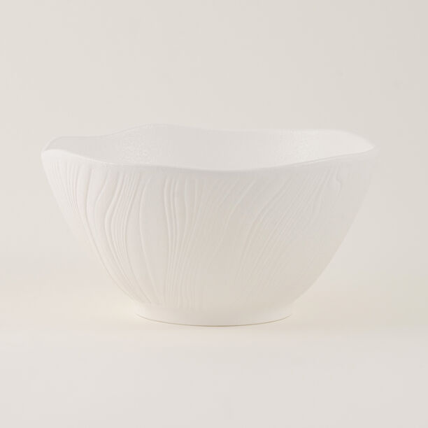 Alberto Ceramic Mixing Bowl Waves White 5.2L image number 0
