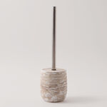 هومز حامل فرشاة حمام مجموعة دانز 10.6*10.6*11.7سم، بيج image number 1