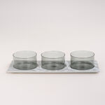 Salam 4 Pieces Glass Nuts Bowl Set image number 0