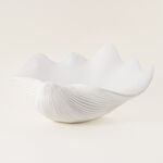 Homez resin decorative bowl, white 41.5*34.4*17.6cm image number 0