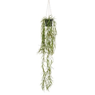 Homez artificial long trailing hanging plant, green 20*20*80cm