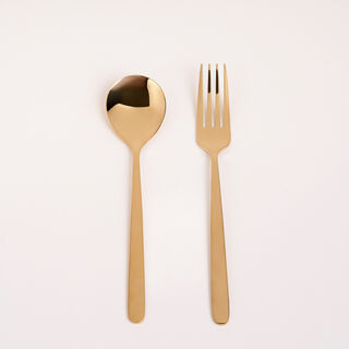 La Mesa Majestic Cutlery Set 20 Pieces Shiny Gold