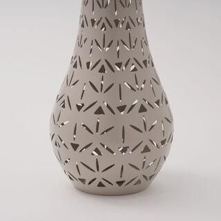 Najd Collection Metal Lantern, Beige, 20*20*40 cm