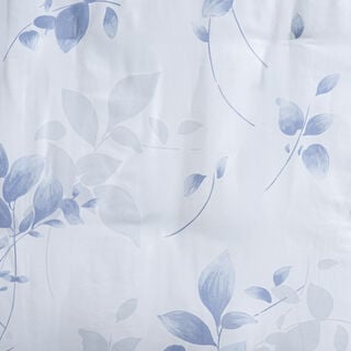 Cottage 4pcs pretty leaves lavender microfiber comforter twin size set, 240*160cm