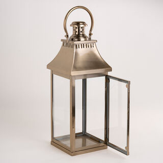 Steel Lantern Dia 23 *Ht: 61 Cm