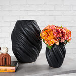 Ceramic Vase Matt Black image number 0