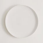 La Mesa porcelain 16pcs dinner set white ribbed image number 1