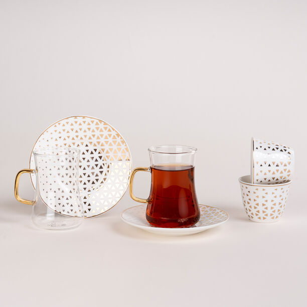  12PCs Turkish coffee set image number 0