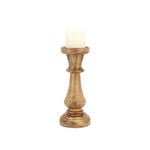 Tapper Candle Holder Wood 11.3*25.6 cm image number 1