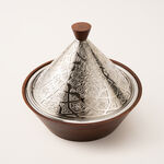 Bahja silver wood bowl 30*29*27 cm image number 3