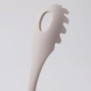 Alberto silicone pasta server, cream 27.5*5.5*4cm