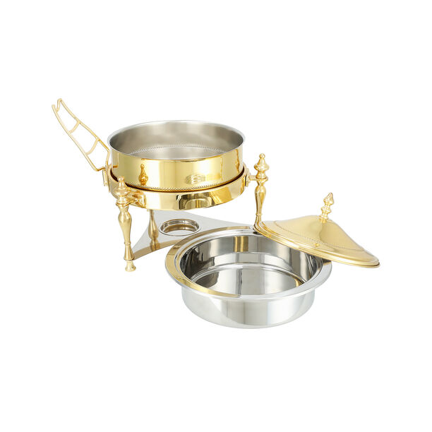 La Mesa Chaffing Dish With Side Hanger 5L Gold Colour image number 3