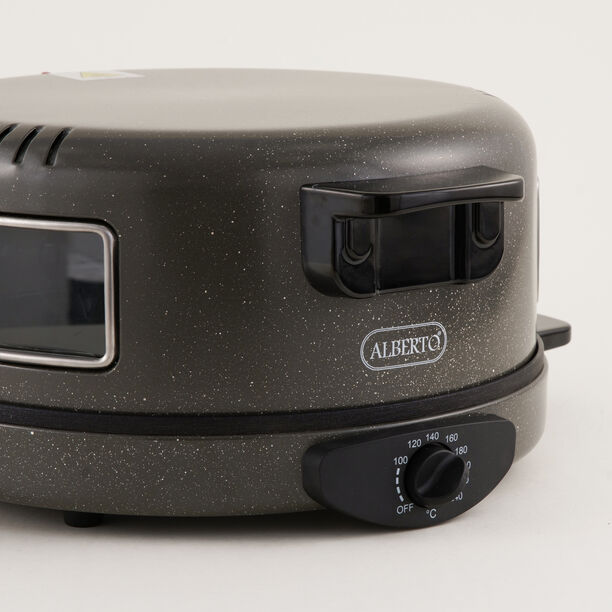 Alberto electric arabic bread maker stainless steel grey 30 cm image number 3