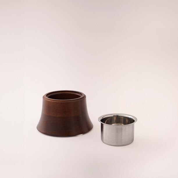 La Mesa wooden container with lid size small 13*13*19cm image number 3