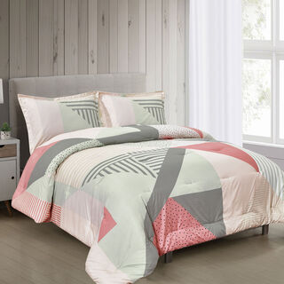 6 Pcs King Comforter Set