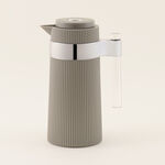 Dallaty plastic vacuum flask 1L, grey image number 1