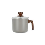 Alberto Milk Pot with Glass Lid Brown 14* 12.5cm image number 1