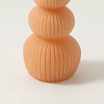 Homez Candle 15Cm Soy Wax, Orange image number 2
