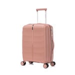 Travel vision durable PP 3 pcs luggage set, blush image number 4