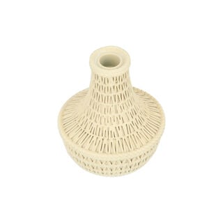 Taper Candle Holder Beige