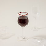 Set Of 4 Clear Ice Dregs Juice Glass image number 3