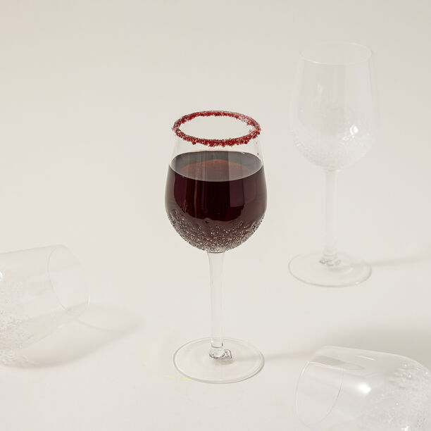 Set Of 4 Clear Ice Dregs Juice Glass image number 3