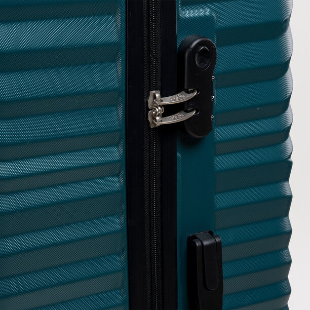 Travel vision durable ABS 4 pcs luggage set, dark green image number 8