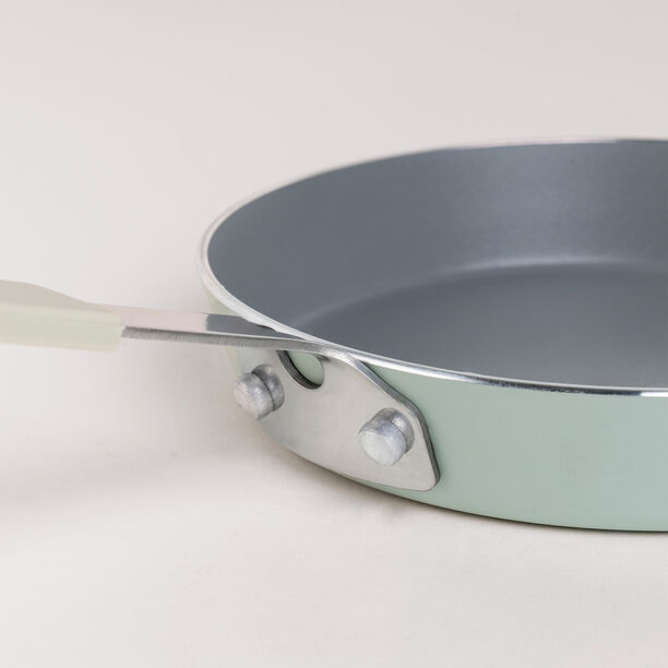 2Pcs Mini Set Frypan + Sauce Pan Green image number 6