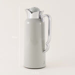 Dallaty Stainless Steel Thermos, Grey and Silver, 1L image number 2