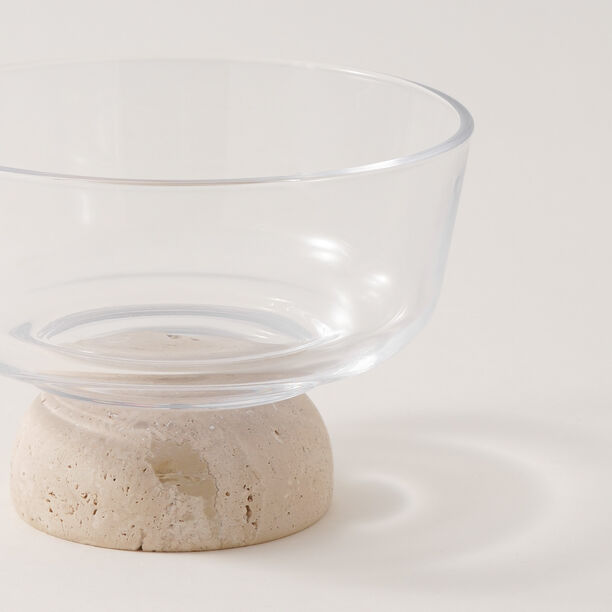 دلتي صحن مكسرات زجاجي image number 2