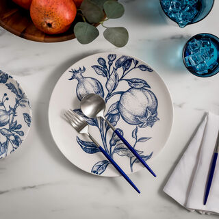 Rio Pomegranate Azul 20 Pcs Dinner Set