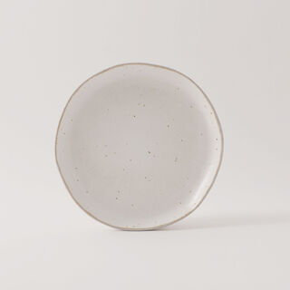 La Mesa 12Pcs Porcelain Dinner Set, Grey