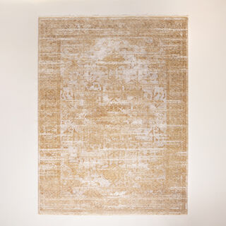 Cottage mahraja cotton carpet, beige 1.6*2.35m