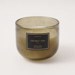 Coconut Teak Scented Glass Candle 230G image number 1