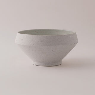 Homez Ceramic Decor Pot, Beige 25.5*25.5*13 Cm