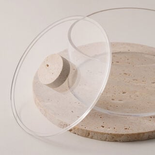 Dallaty date bowl travertine collection
