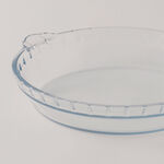 Alberto High Borosilicate Glass Round Pie Plate 1.2L image number 2