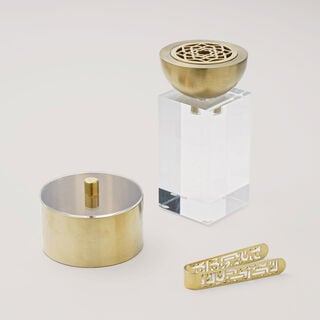 Luster Collection Oud Burner Gift Set 3 Pieces