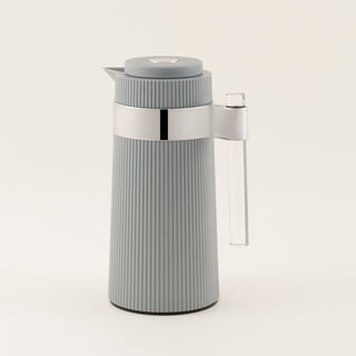 Dallaty plastic vacuum flask 1L, grey