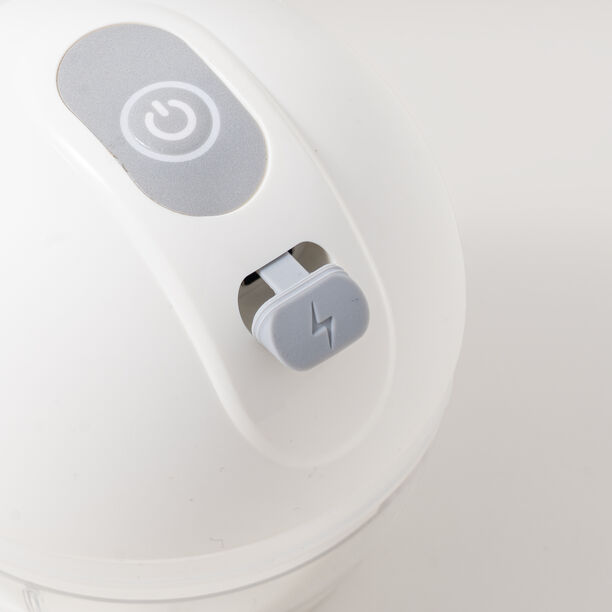 Alberto mini electric chopper 150ml, stainless steel, white image number 4