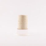 Homez oud burner set travertine collection 9.5*9.5*16.5cm image number 5