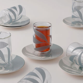 Dallaty 12Pcs Glass Tea Set