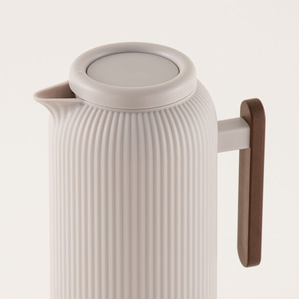 Dallaty plastic grey vacuum flask 1L image number 2