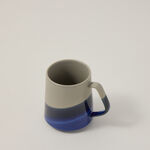 Porcelain mug shiny navy blue image number 1