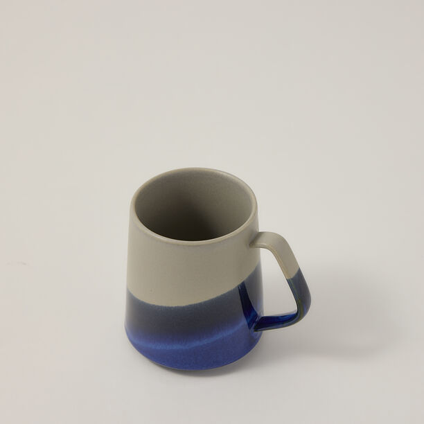 Porcelain mug shiny navy blue image number 1