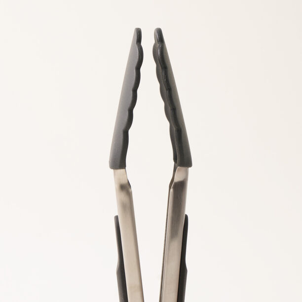 OXO stainless steel locking tongs 23cm, black image number 4