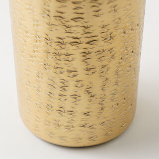 Homez aluminium tumbler, gold 7*7*11 cm
