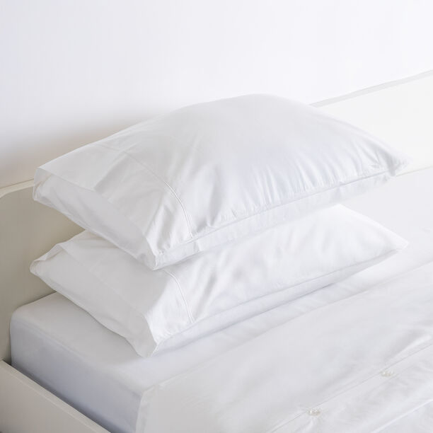 Cottage 3pcs cotton duvet cover 260*200cm 200 thread count white image number 3