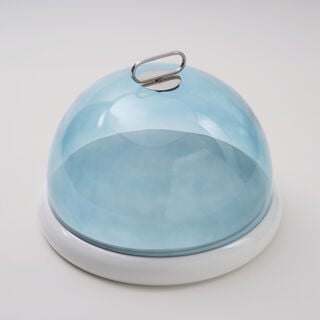 Marjan Collection La Mesa Cake Stand With Glass Lid