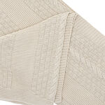  100% Cotton Knitted Throw image number 3